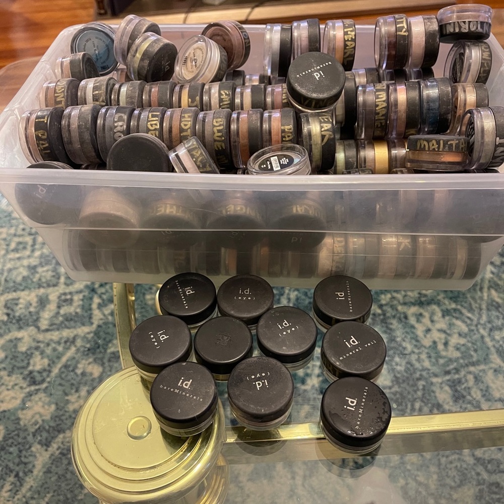 Bare minerals eye shadows